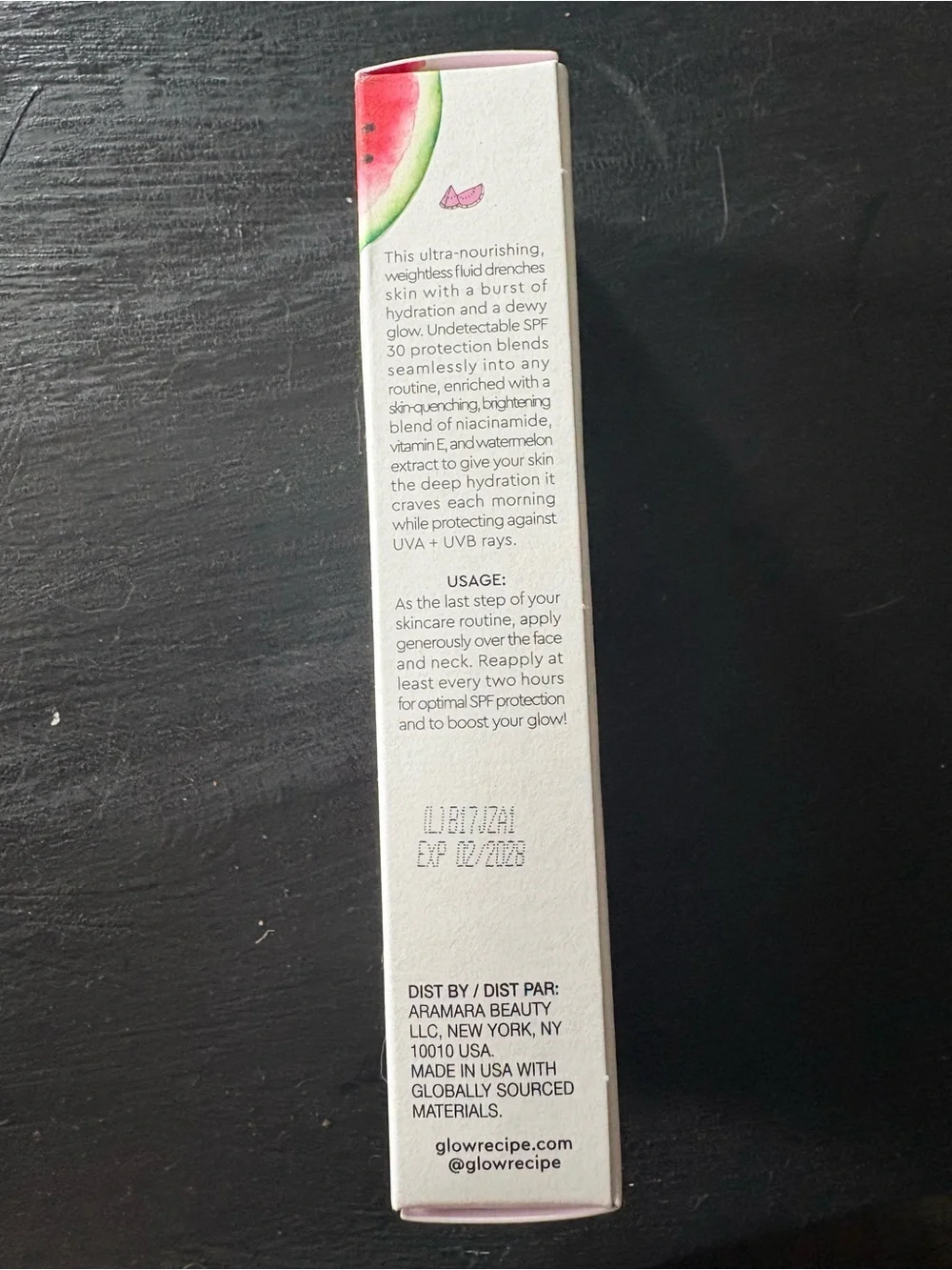 Glow Recipe | Watermelon Glow Dew Shield SPF 30 Hydrating Fluid Sunscreen 🍉